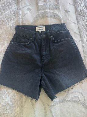 Reformation Wilder High Rise Relaxed Jean Shorts